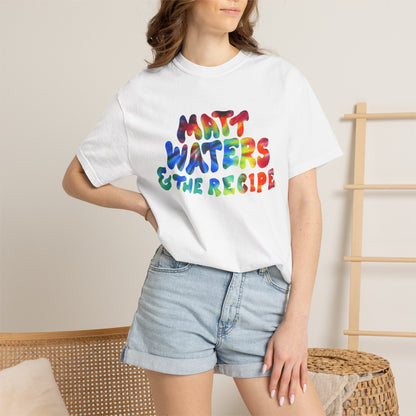 Unisex Garment-Dyed T-shirt (Tie Dye - Matt Waters & The Recipe)