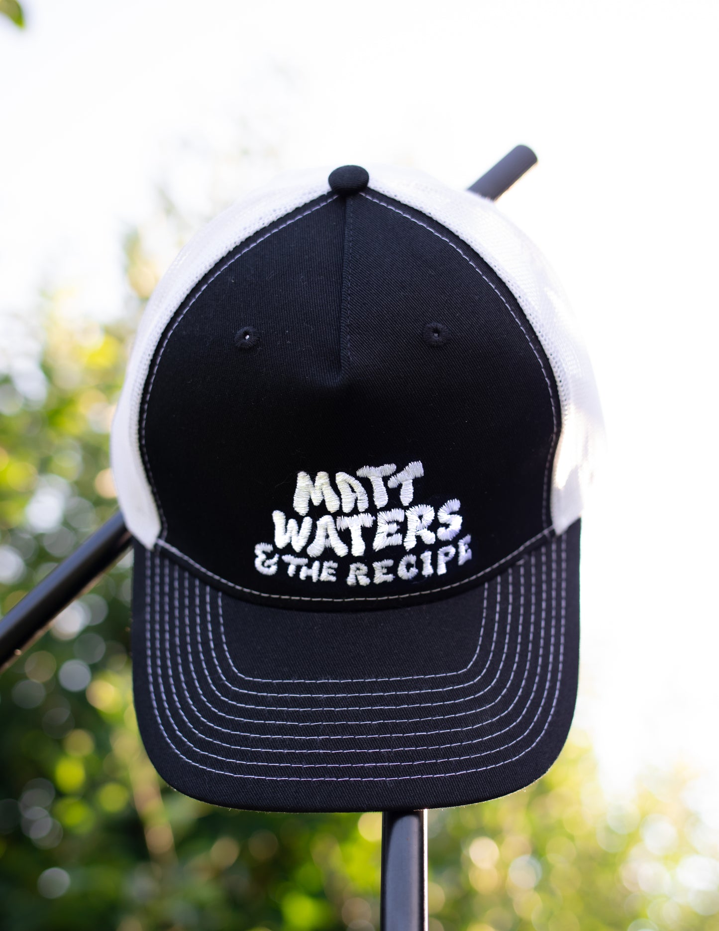 Black & White Trucker Hat