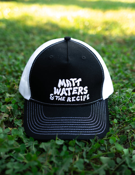 Black & White Trucker Hat