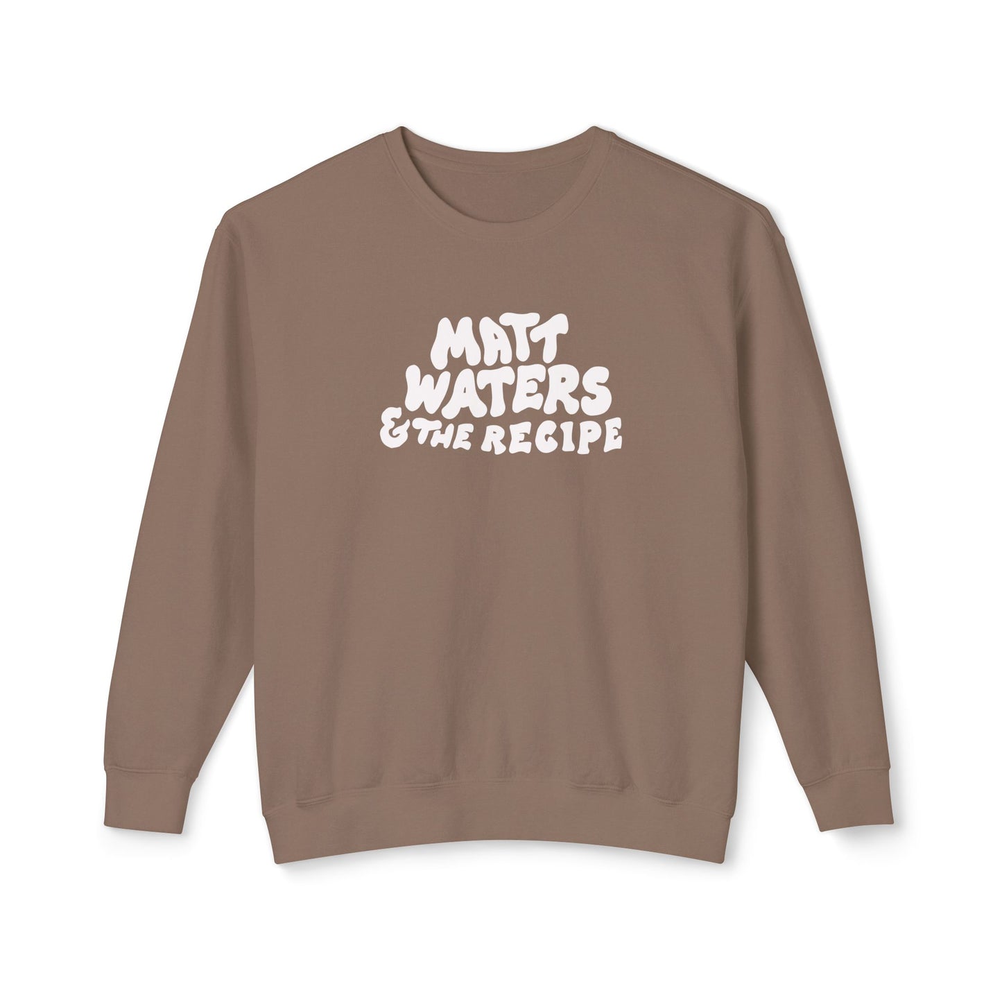 "Matt Waters & the Recipe" Unisex Garment-Dyed T-shirt