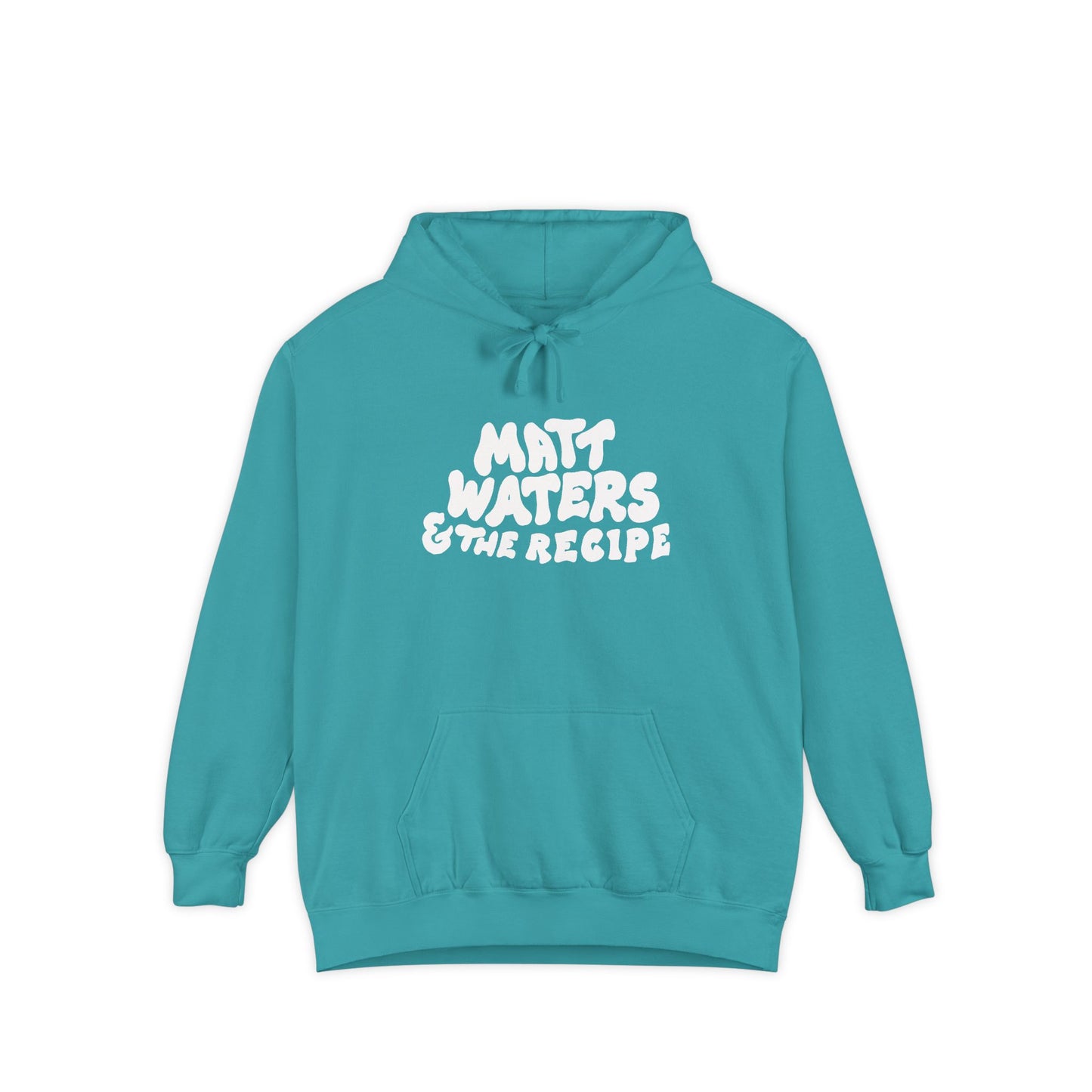 "Matt Waters & the Recipe" Unisex Garment-Dyed Hoodie