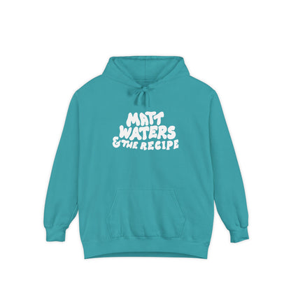 "Matt Waters & the Recipe" Unisex Garment-Dyed Hoodie
