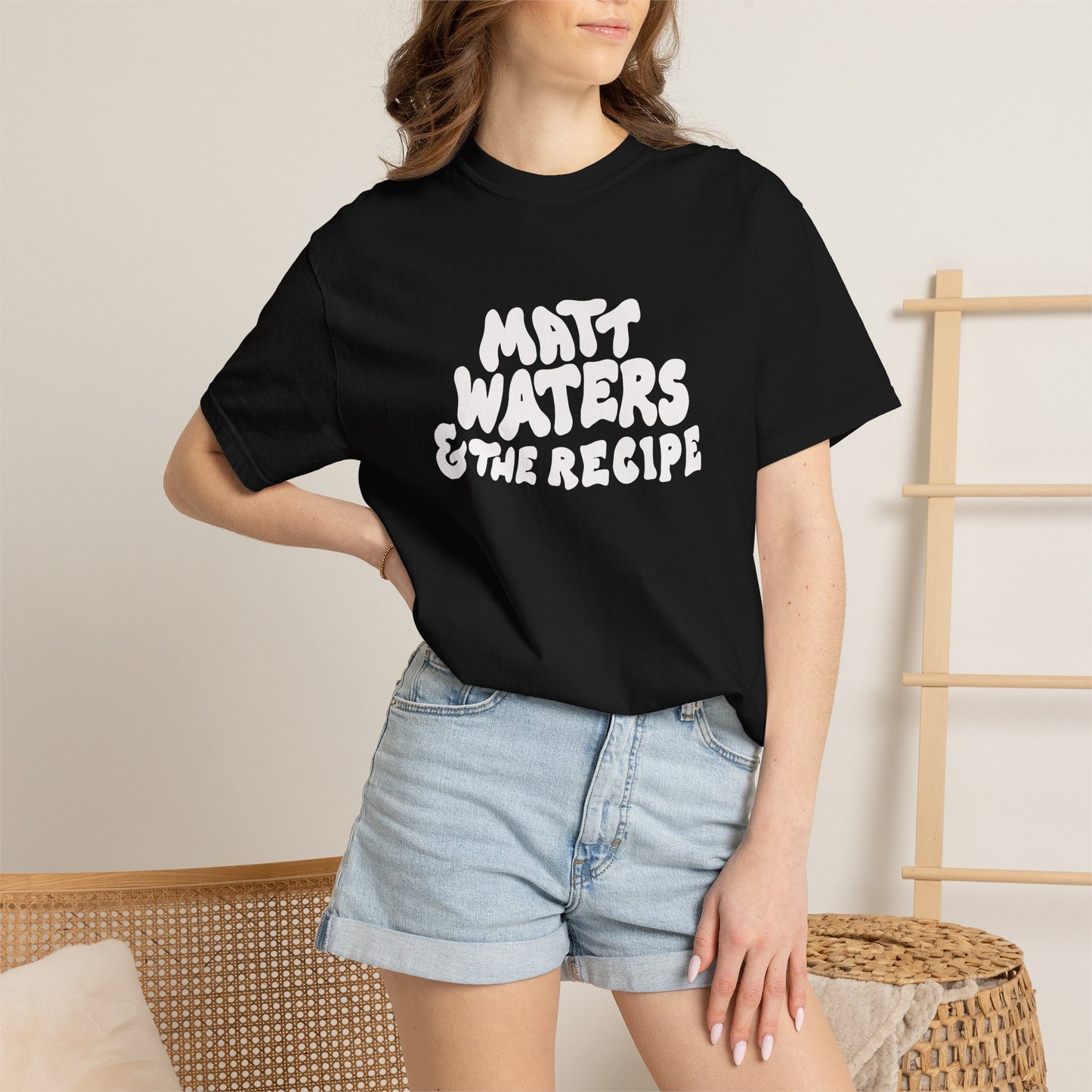 "Matt Waters & the Recipe" Unisex Garment-Dyed T-shirt