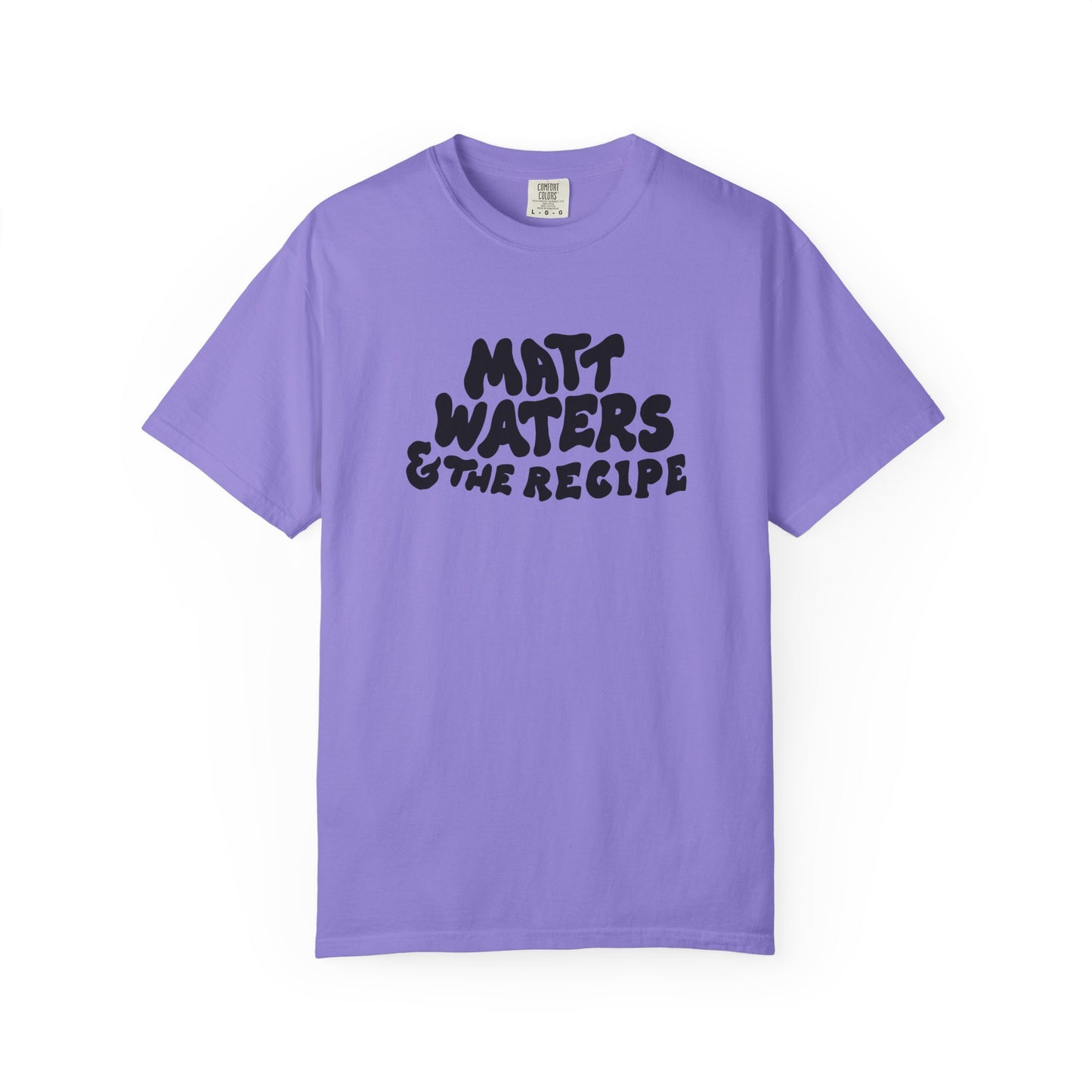 "Matt Waters & the Recipe" Unisex Garment-Dyed T-shirt