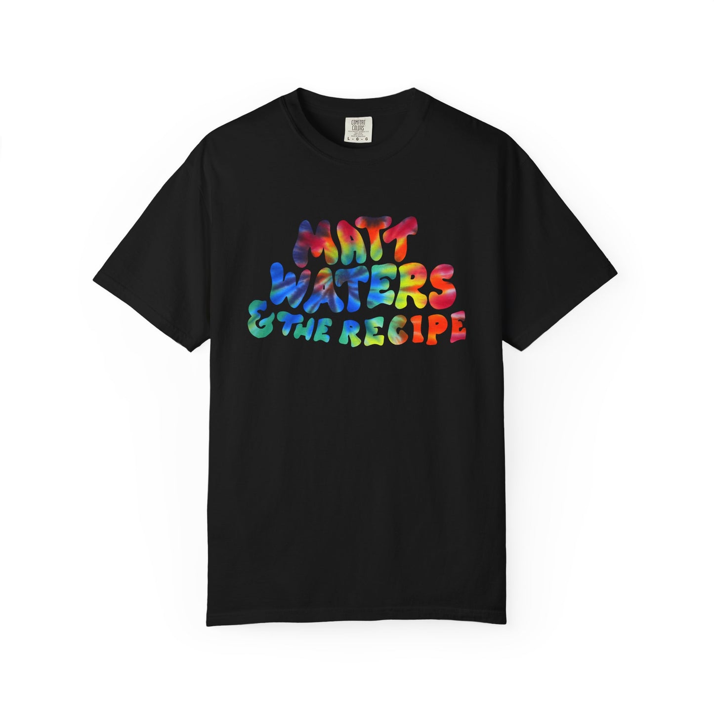 Unisex Garment-Dyed T-shirt (Tie Dye - Matt Waters & The Recipe)