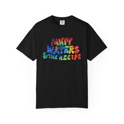 Unisex Garment-Dyed T-shirt (Tie Dye - Matt Waters & The Recipe)