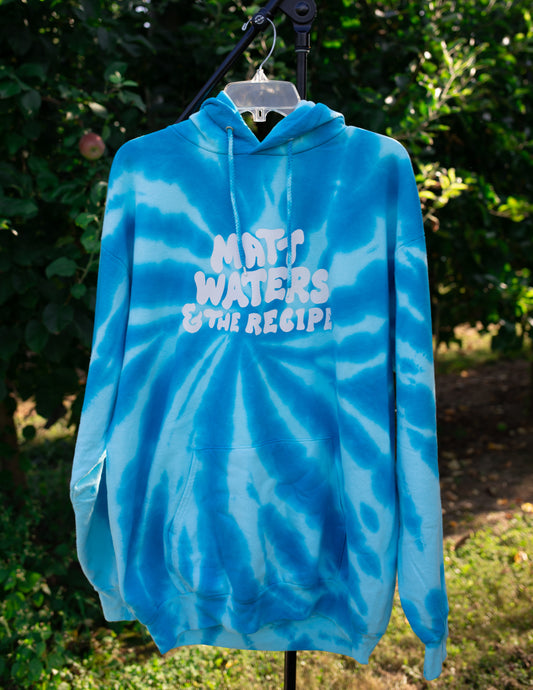 Blue Tie Dye Hoodie